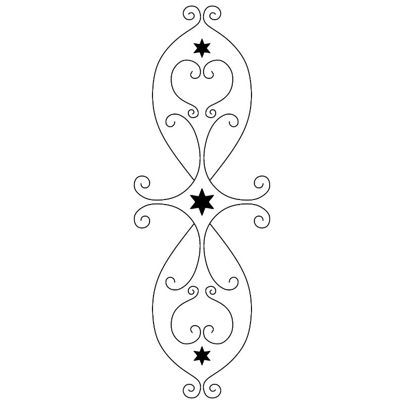 Symmetrical Star Pattern