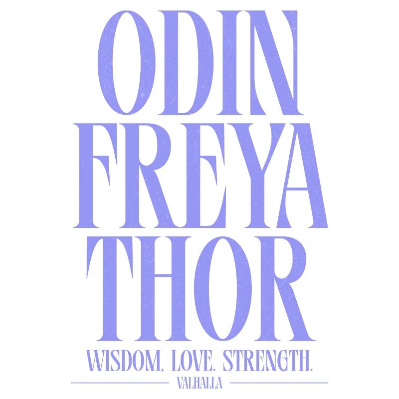 Odin Freya Thor : Sagesse et Force