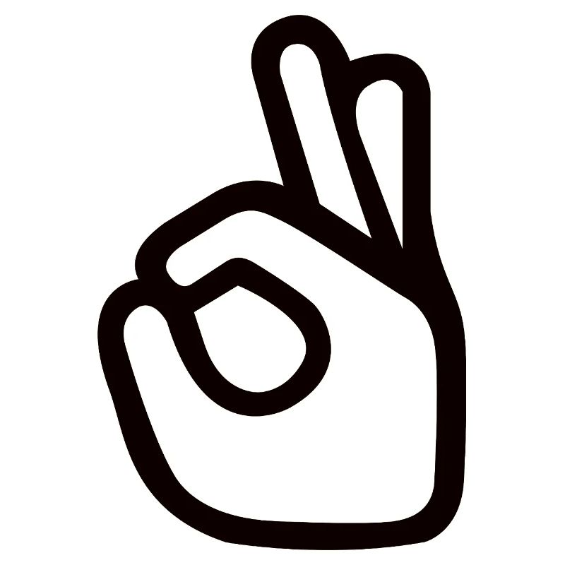 OK Handzeichen – Perfect Symbol