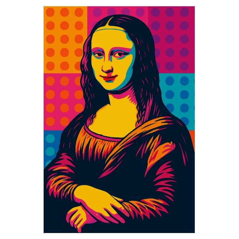 Mona Lisa Pop Art