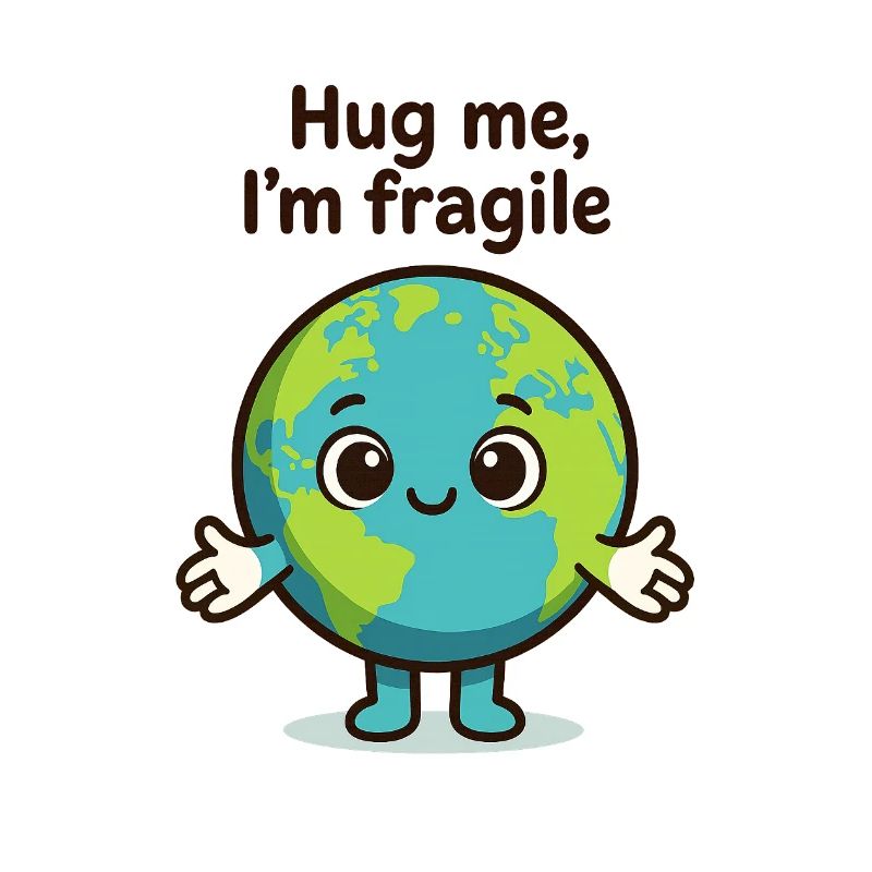 Fragile Earth Hug Me