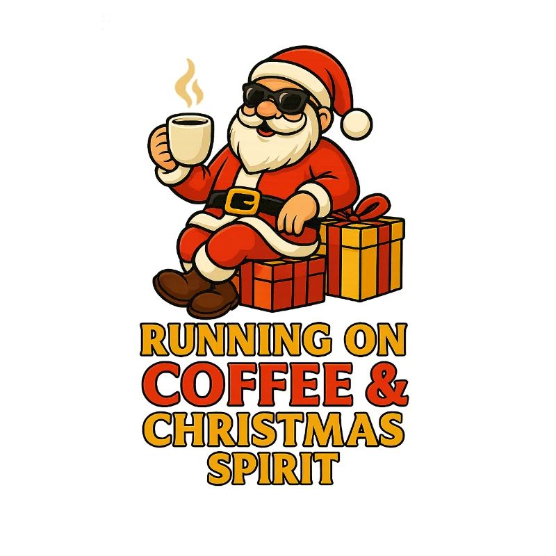 Santa Kaffee Weihnachtsgeist