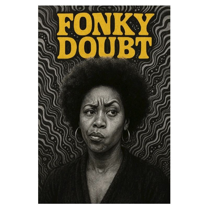 Porträt Afro Funky Doubt