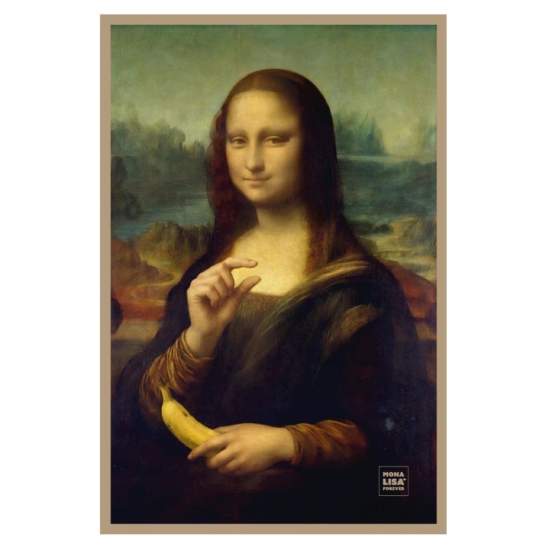 Mona Lisa Bananenschuppe