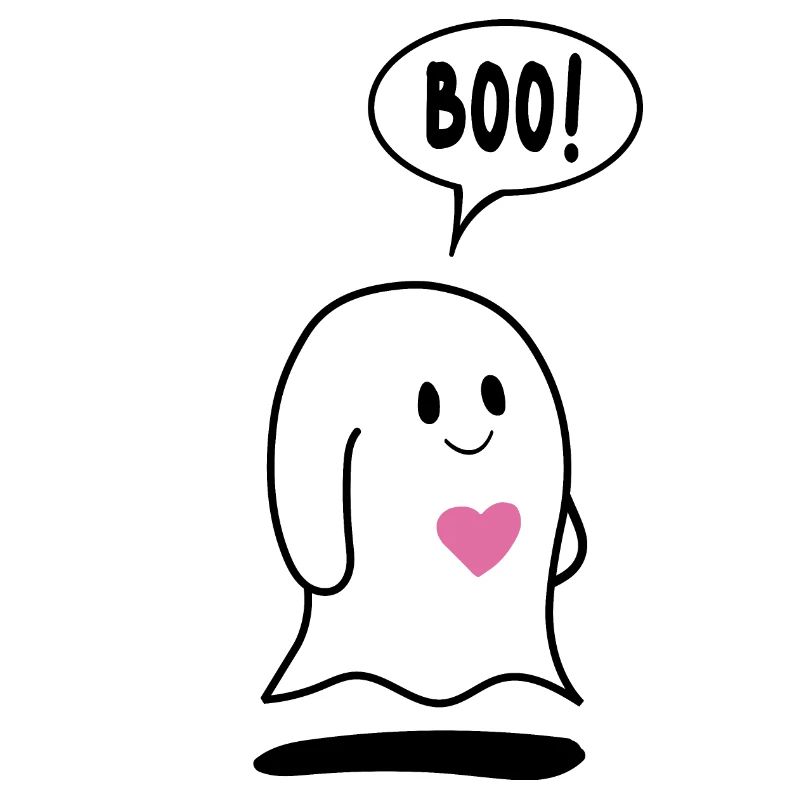 Little Ghost Ghost with Heart