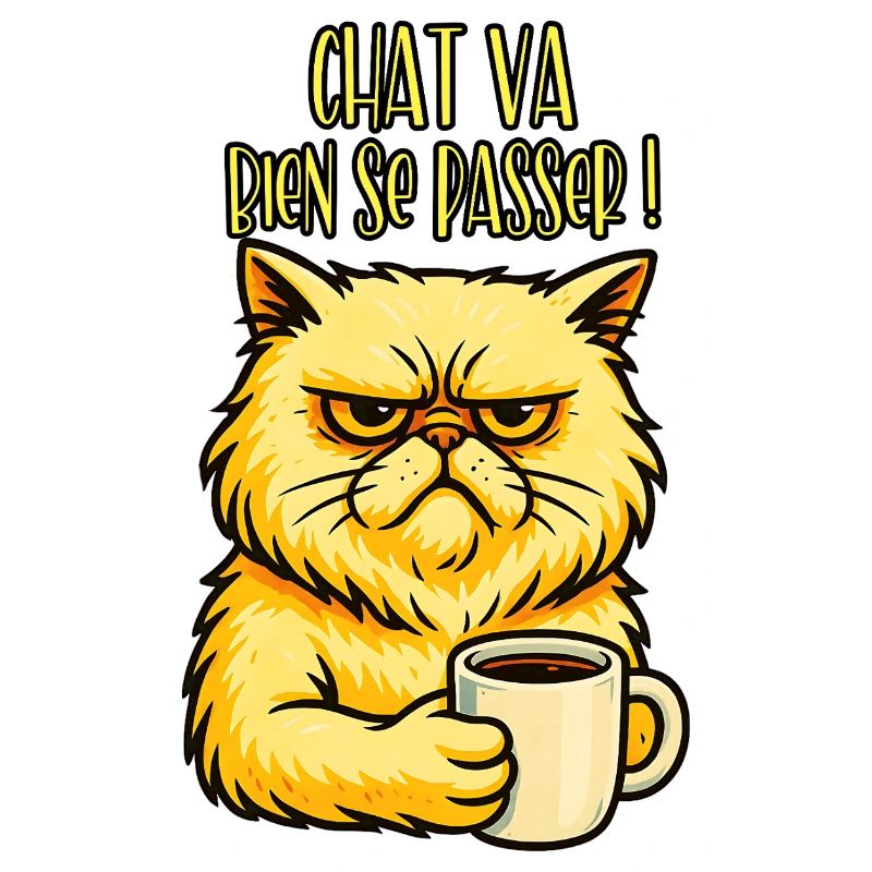 Cat wird es gut gehen! - Katzen-Humor