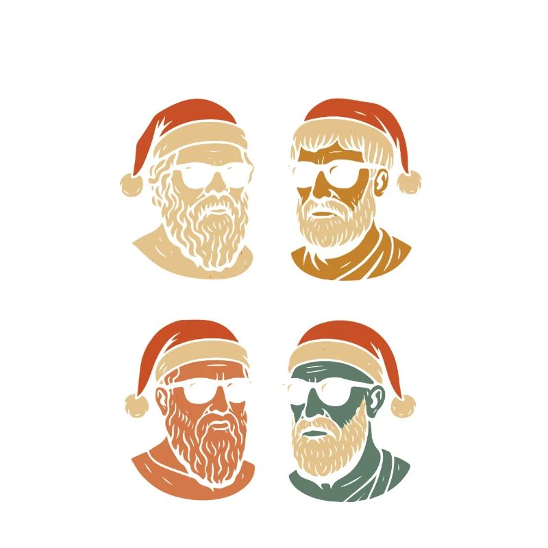 Santa Philosophers Quartet