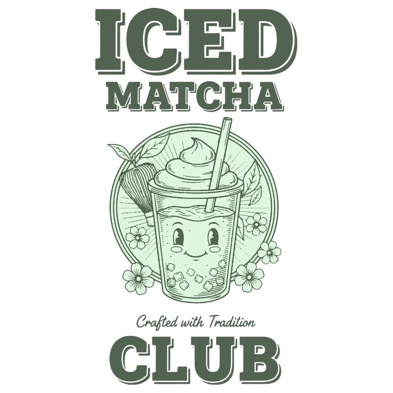 Matcha glacé fabriqué avec un matcha traditionnel