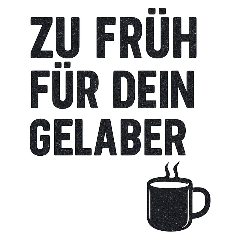 Coffee Cup Saying Print