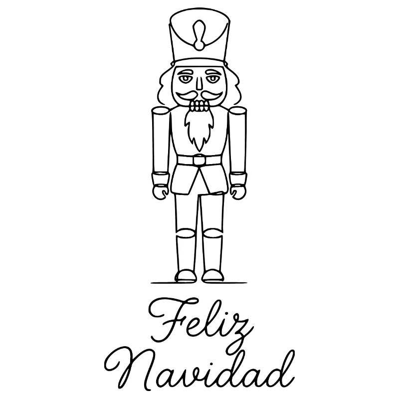Feliz Navidad Nutcracker Christmas