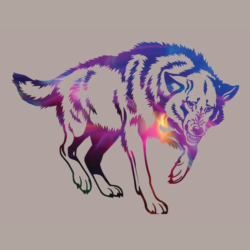 bad wolf gradient pattern