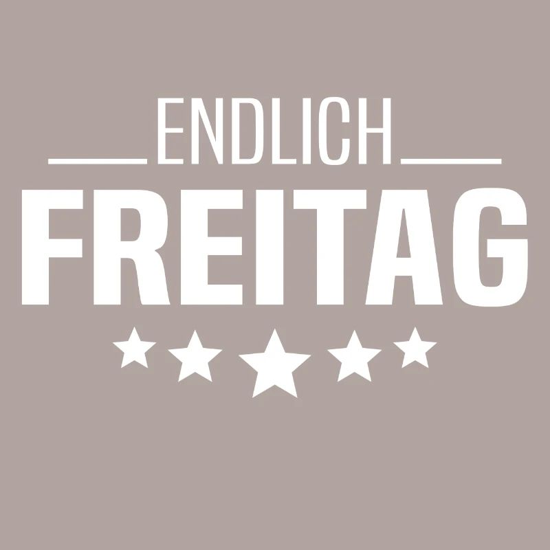 Freitag Spruch Geschenk Endlich Freitags