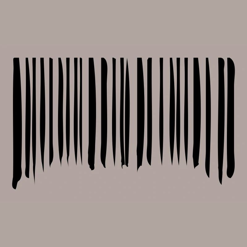 Barcode Strokes Lines Scribbled Barcode Scan