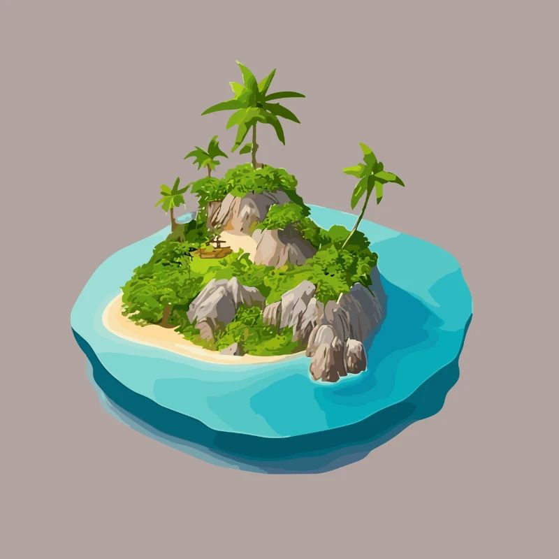 Îlot vectorisé