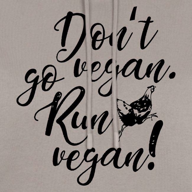 Run vegan!