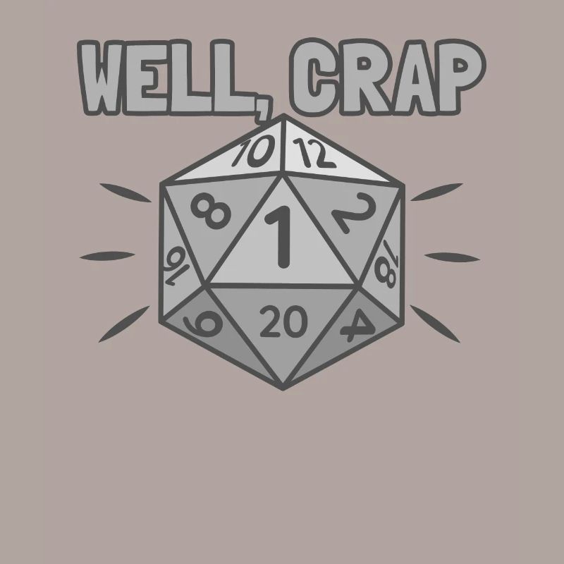 Nun, Mist hat ein 1 D20 Dice Game Dungeon RPG gero