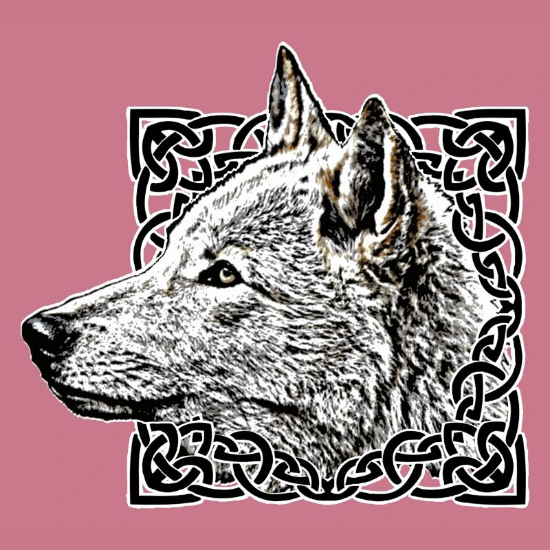 Wolf, grau