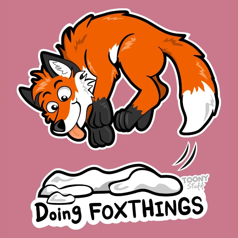 Red Fox Doing Foxthings