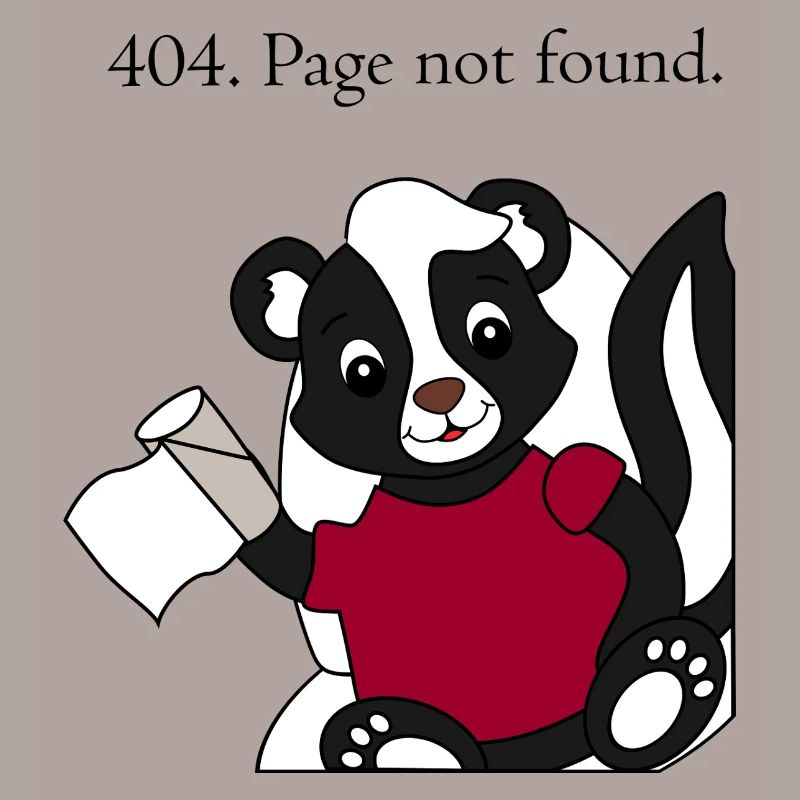 Skunk Pixie 404 Page non trouvée