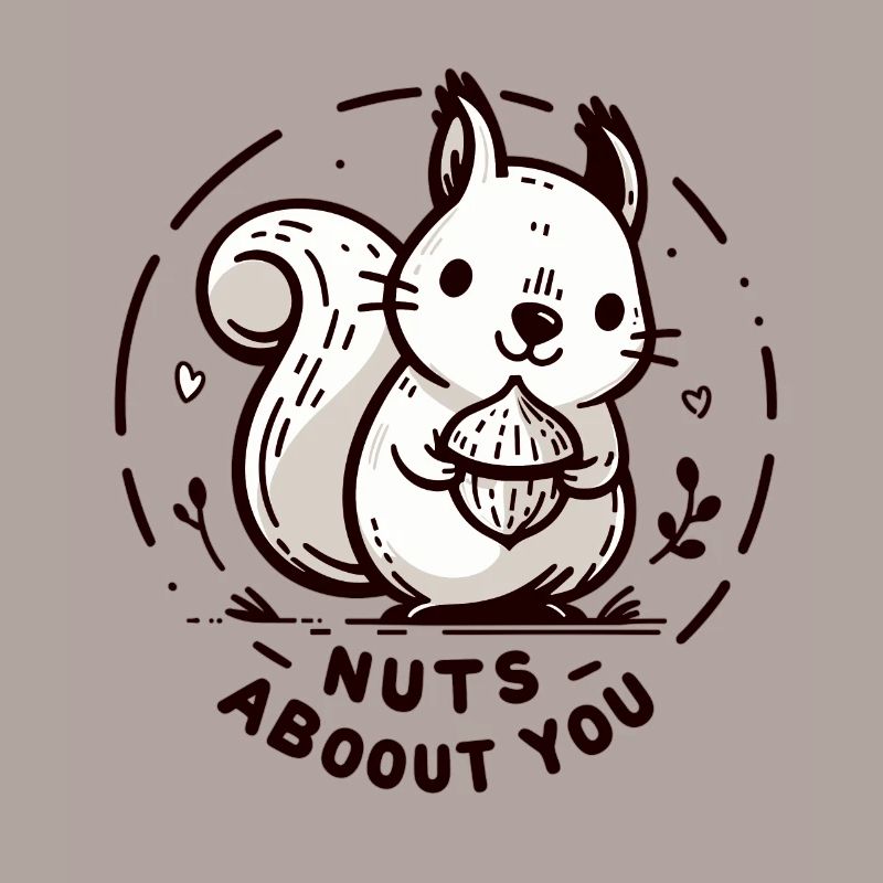 Squirrel with nut