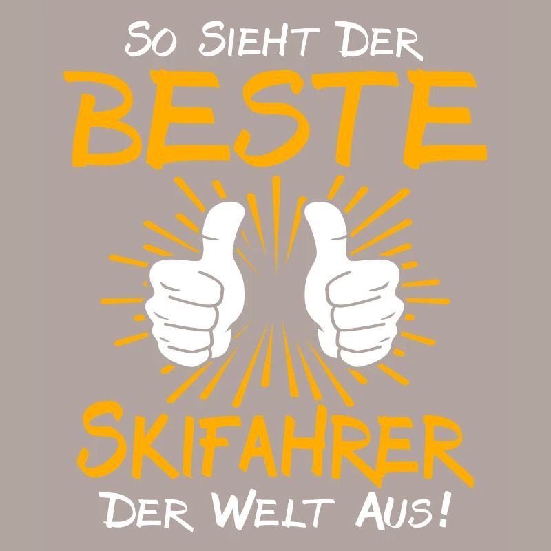 Skifahrer Geschenkidee