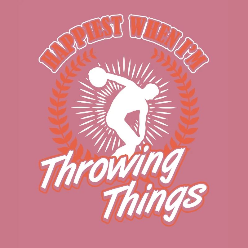 Diskus Happiest Throwing Things Discus Thrower