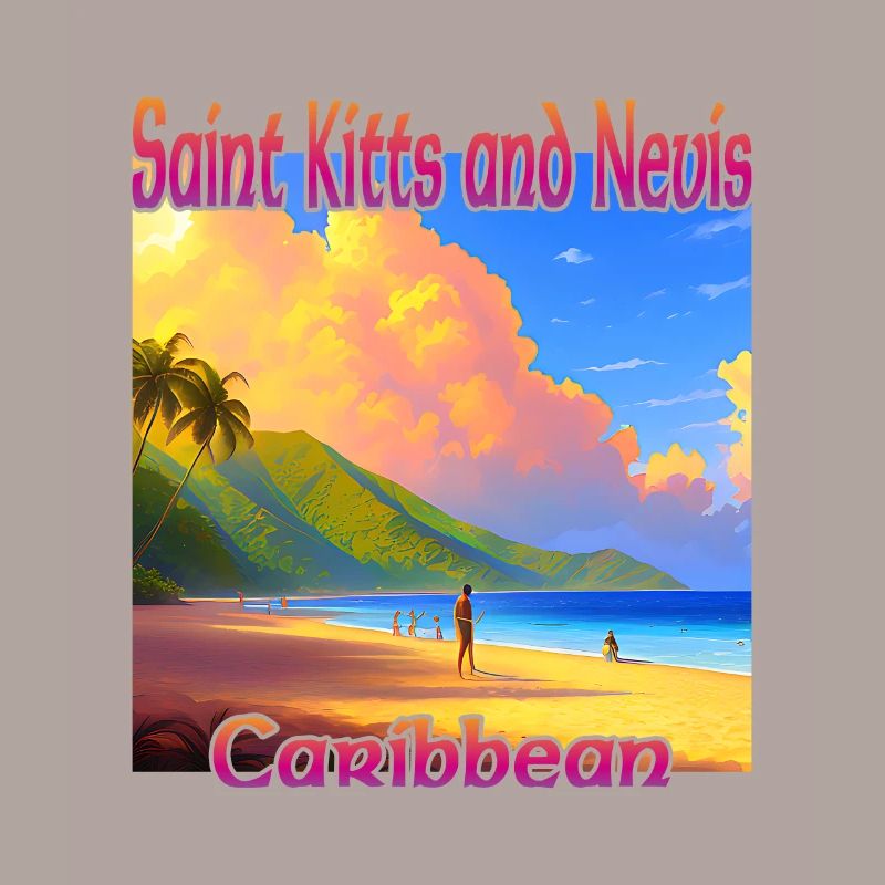 Plage à Saint-Kitts-et-Nevis