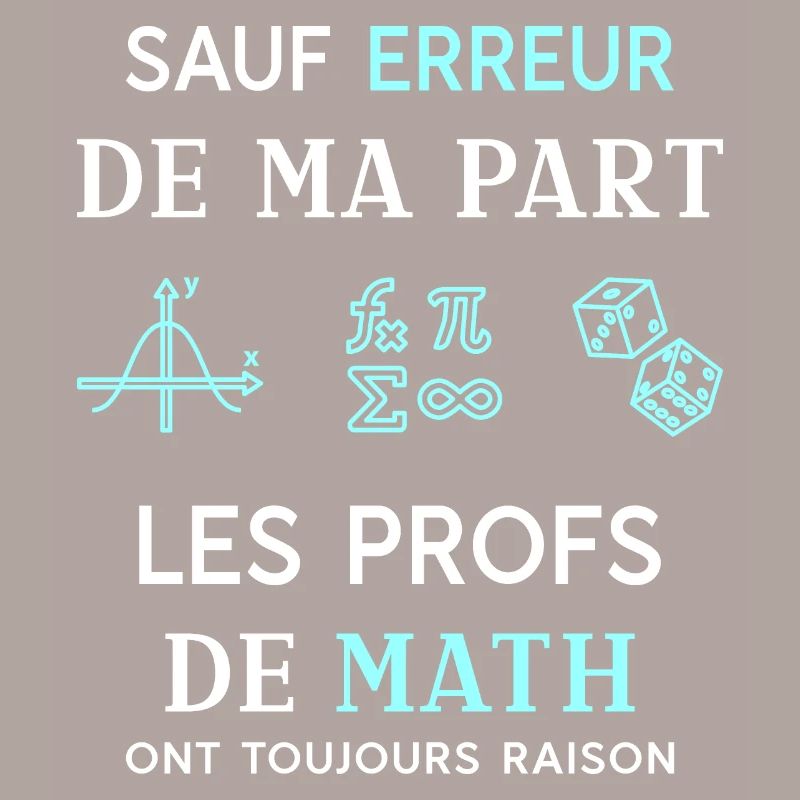 prof de maths