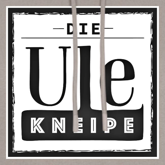Die Ule - Das Logo in Schwarzweiss