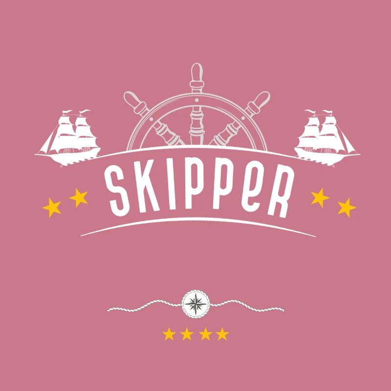 Skipper Shirt mit eigenem- oder Bootsnamen