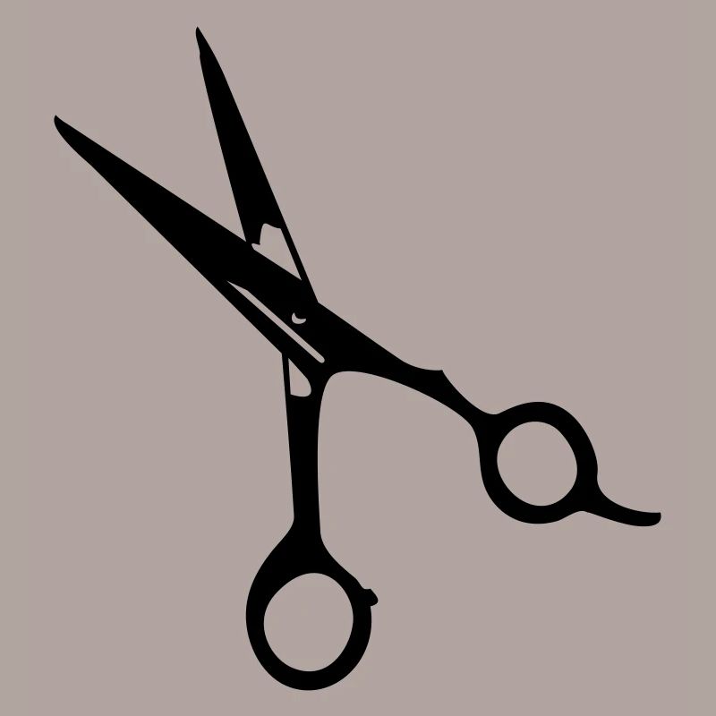Frisör-Schere / barber scissors (1c)