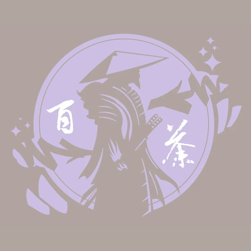 Samurai-Design mit chinesischen Tags