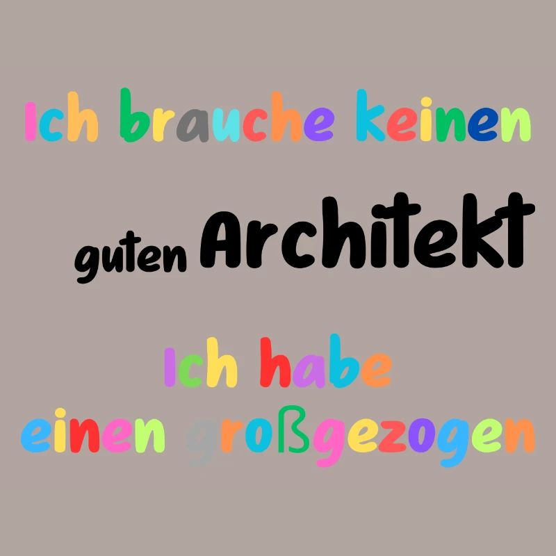 Better Raised Than Committed, Architect