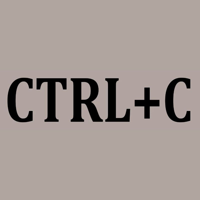 Ctrl + C