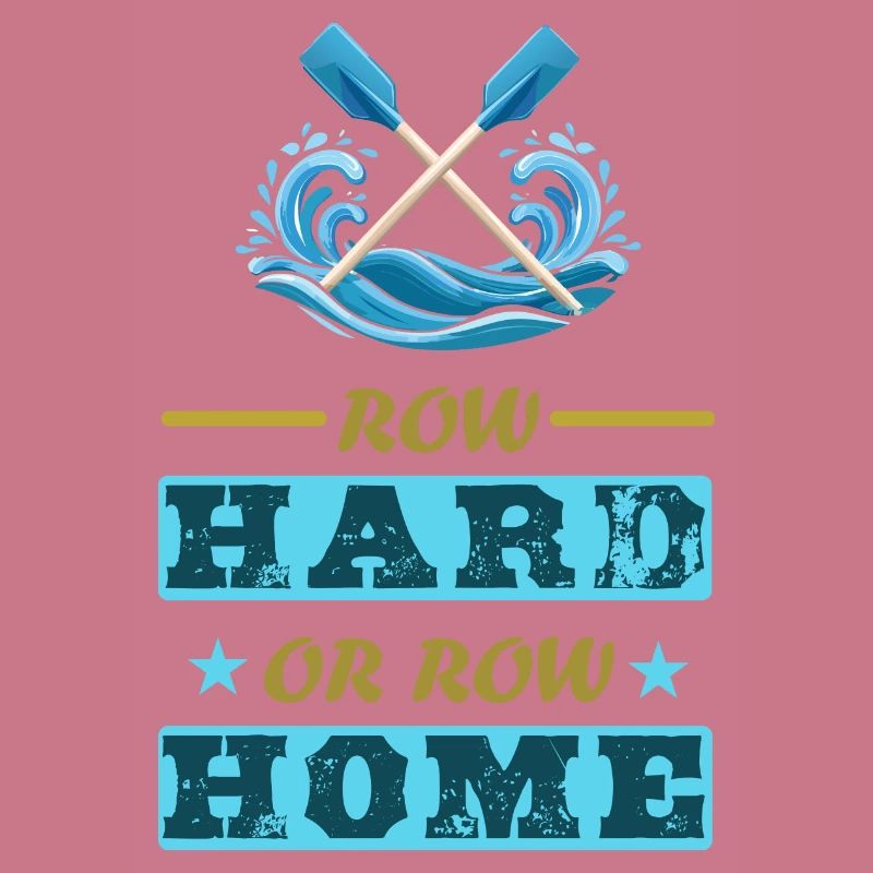 Hart rudern oder nach Hause rudern