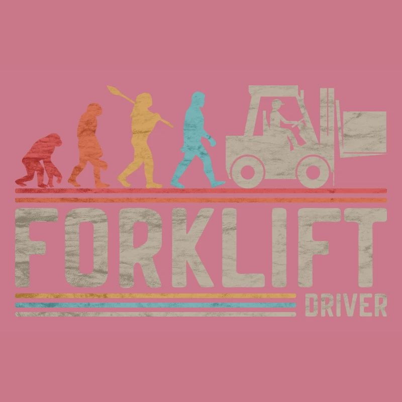 Gabelstaplerfahrer Evolution Gabelstapler