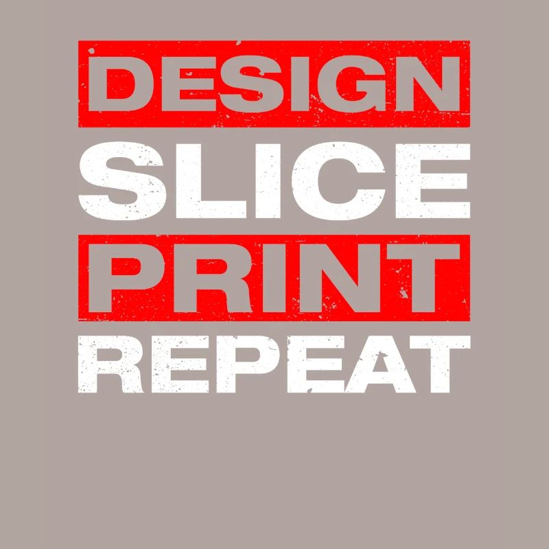 Impression de tranches de design Imprimante 3D Impression 3D