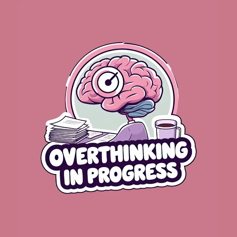 Overthinking in Progress – Funny Brain