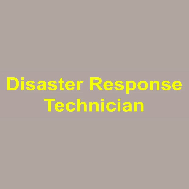 Disaster Response Technician