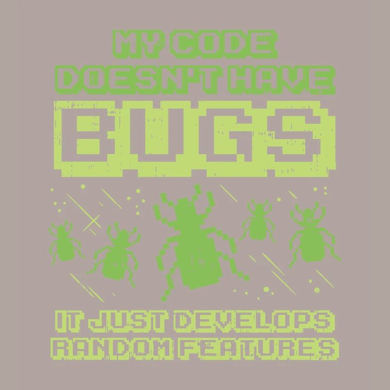 Code Bug Test Programmierer Entwickler Geschenk