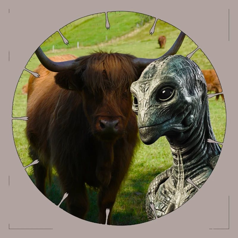 Alien est tombé dans le piège de la caméra?