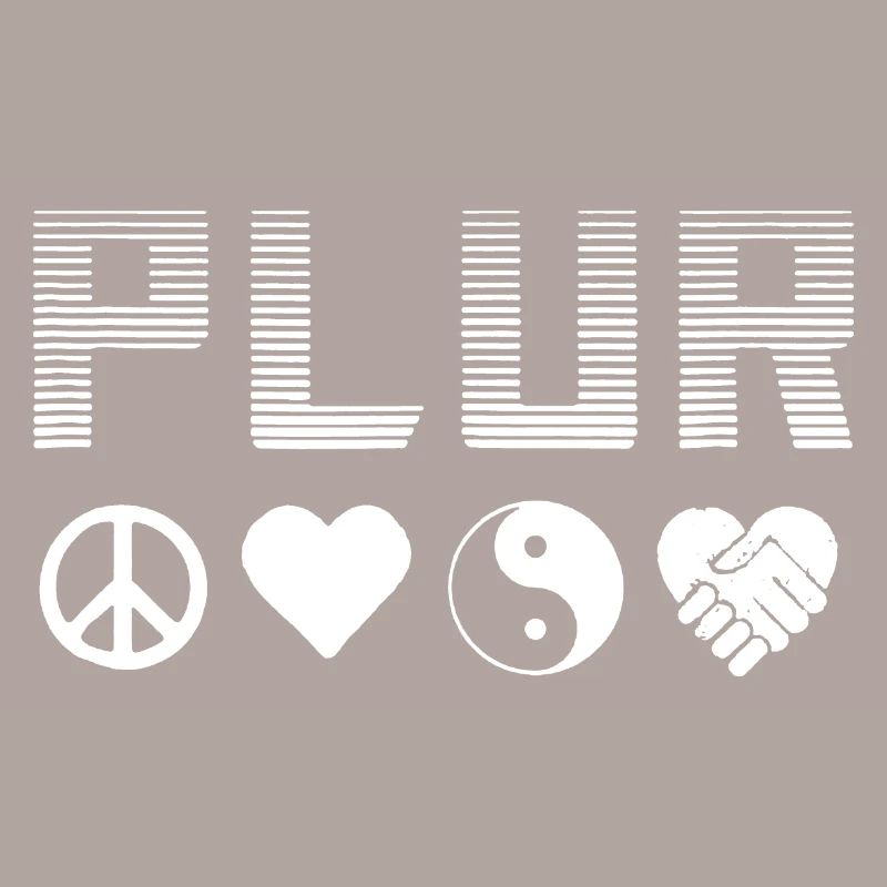 Peace Love Unity Plur PLUR Marker Combo