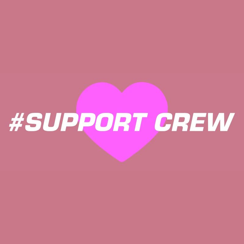 Support Crew Herz Liebe