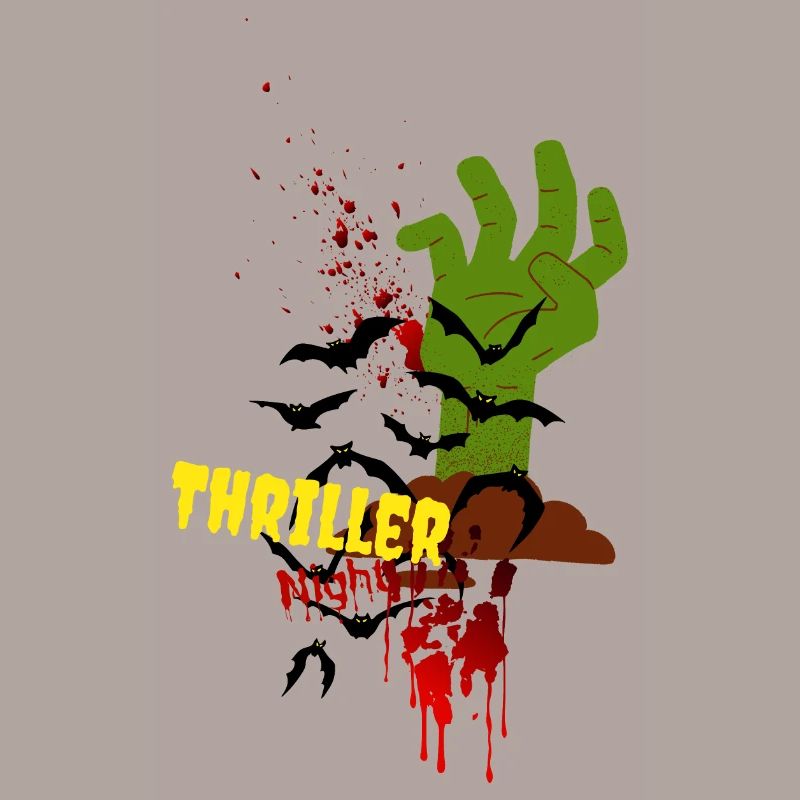 Thriller|Night|Halloween|Bloody|Fright|Zombie|Bats