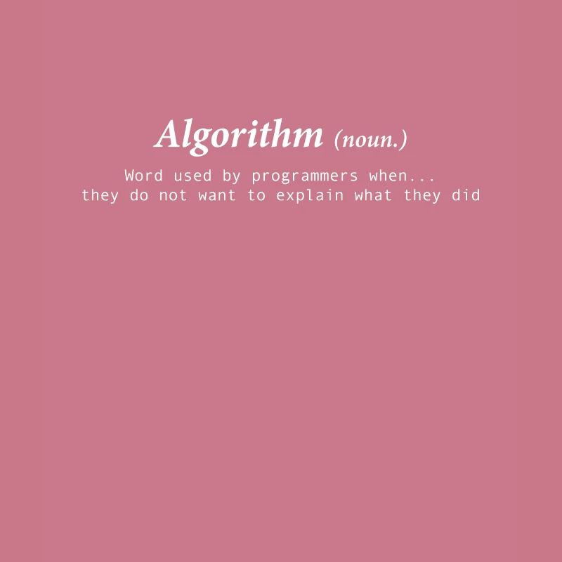 Algorithm definition