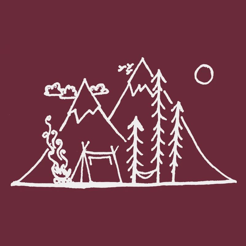 Simple Double Mountain