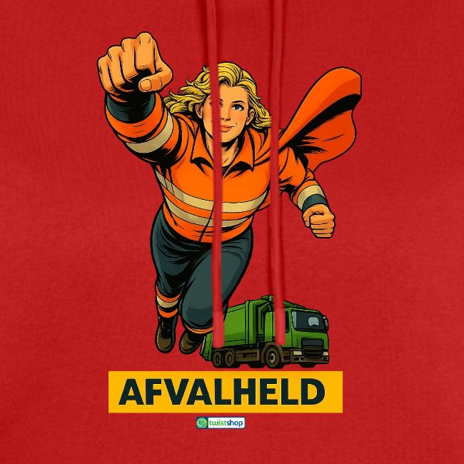 Afvalheld vrouw