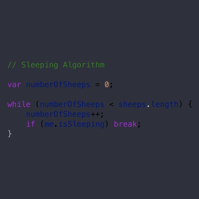 Programmation code logique compte de moutons