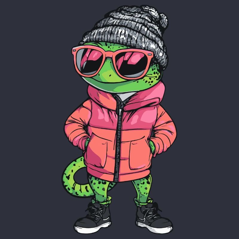 Lizard Winter Comic