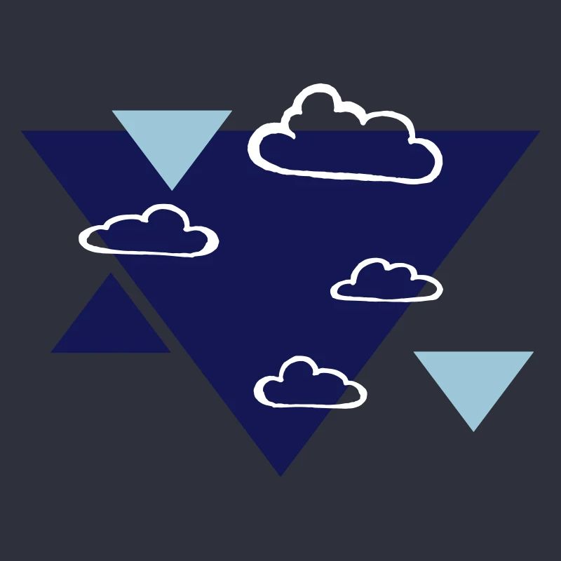 Clouds - printing inks freely selectable